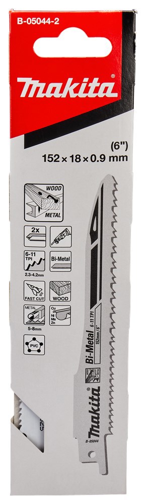 reciprozaagblad makita for wood/metal-5
