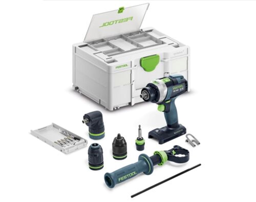 Accu Klopboor-/ Schroefmachine Festool - TPC18/4 BASIC-SET/XL 18.0V