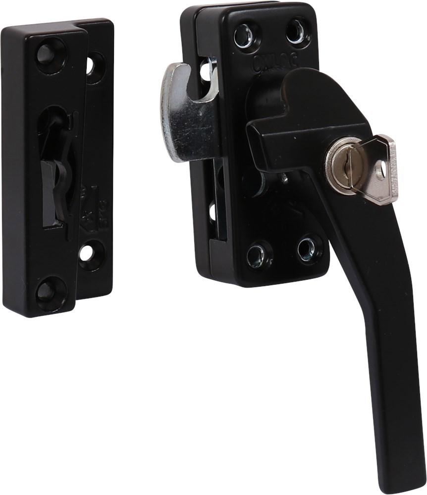 raamsluiting aluminium zwart oxloc