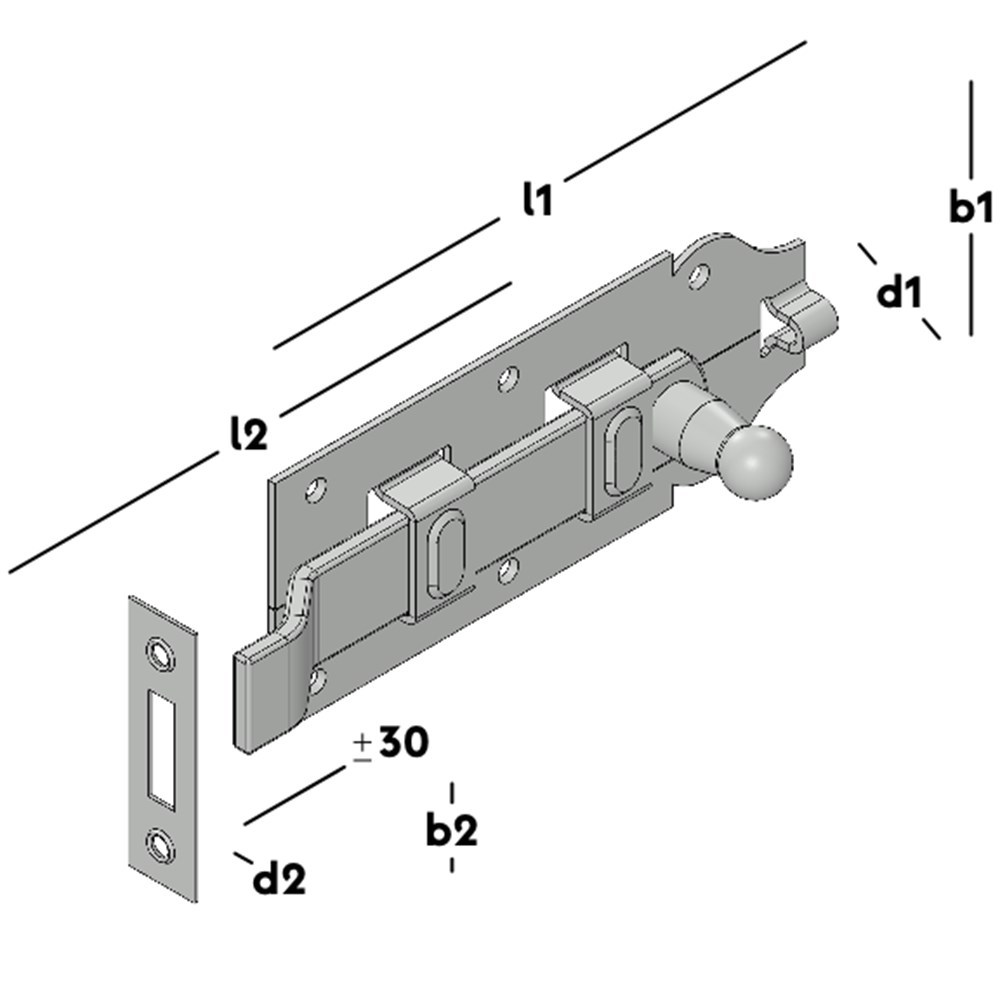 rolschuif met bocht elvz-3