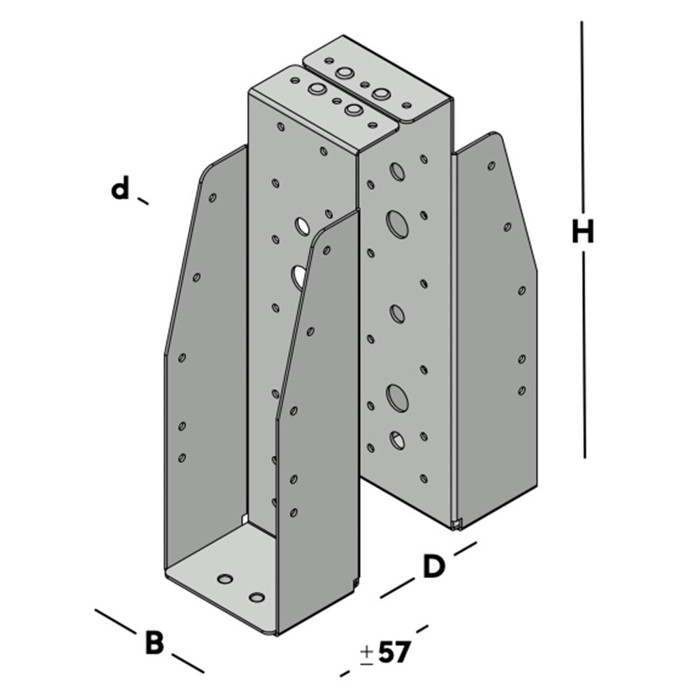 balkdrager gbs dubbel sv-4