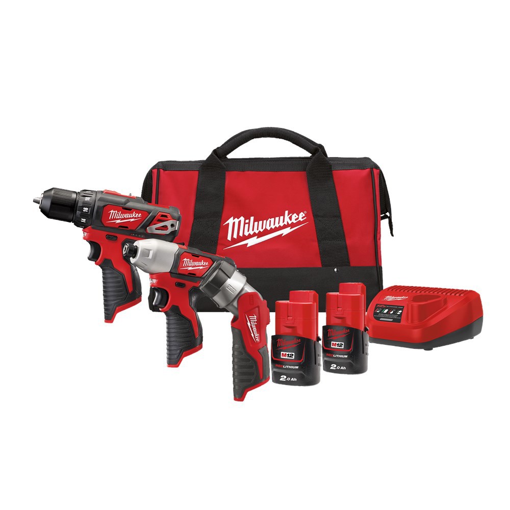 accu combiset milwaukee 2.0Ah/12.0V