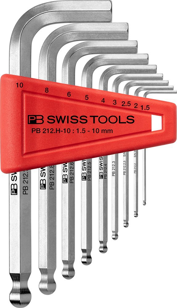 Inbussleutelset Kogel Met Houder Pb - PB 212.H 9-DELIG 1.5-10MM