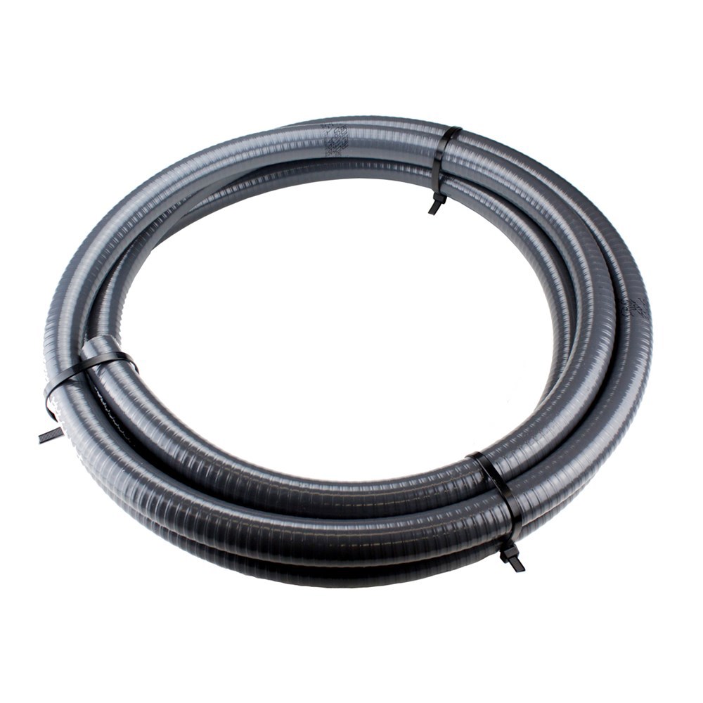 afvoerbuis flexibel pvc grijs rwa