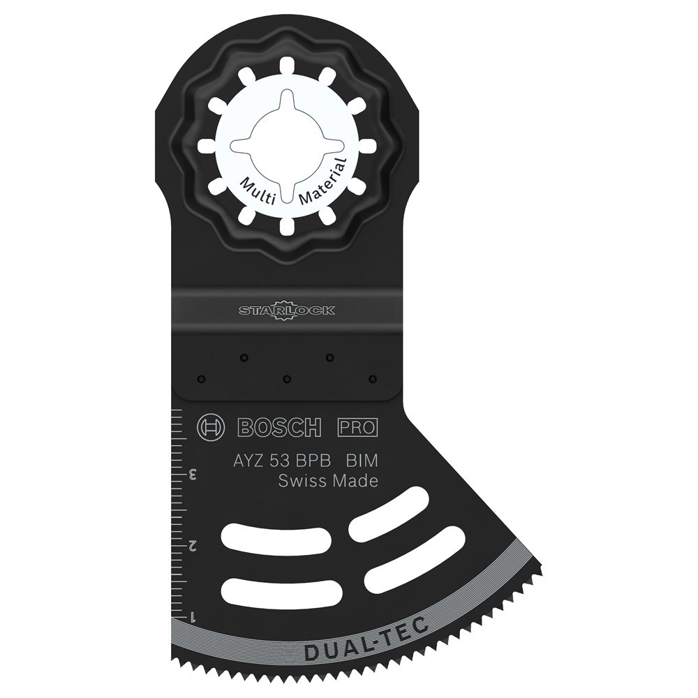 Multizaagblad Dual-Tec Bosch Pro -  53X40MM AYZ BPB SET à 10 ST