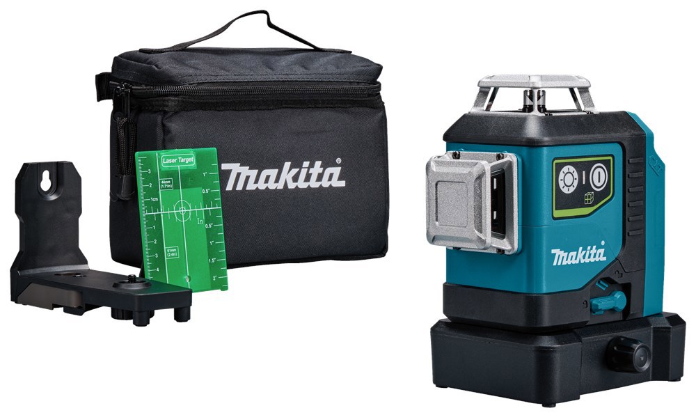 accu kruislijnlaser groen makita