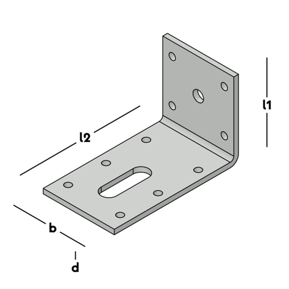 hoekanker zwaar zonder ril sv-3