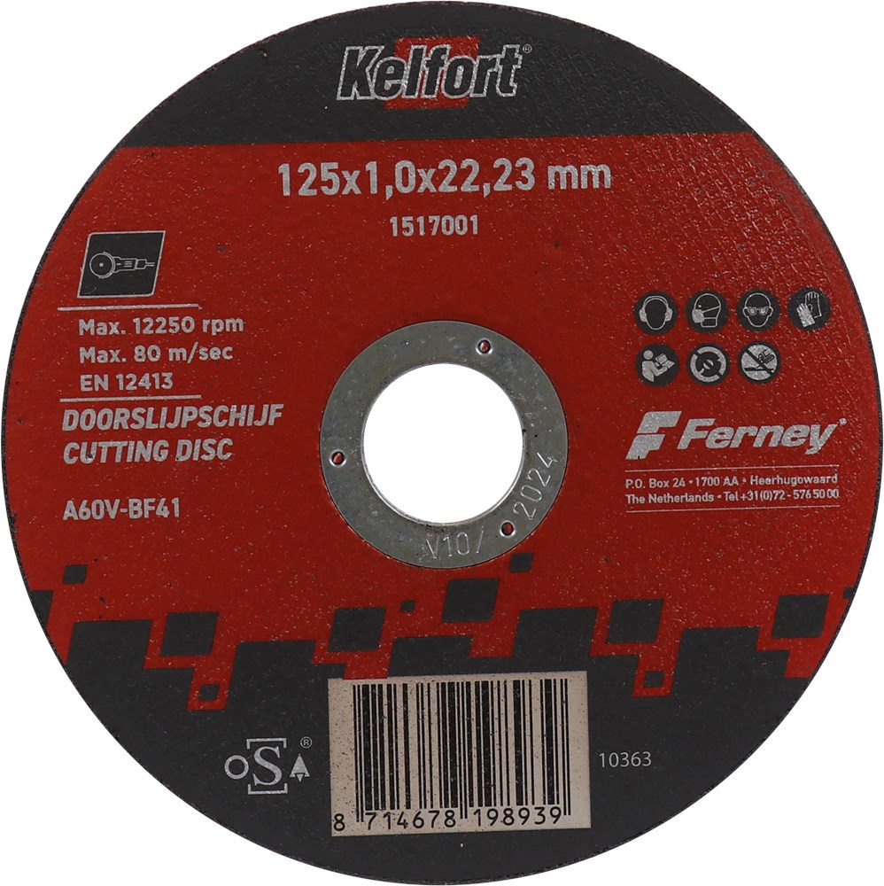 doorslijpschijf staal/rvs kelfort-3