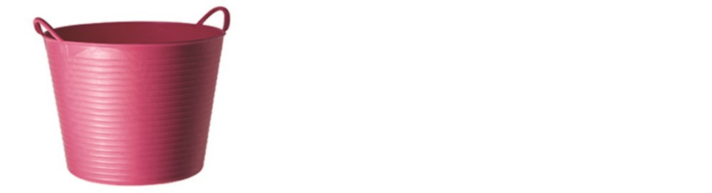 Multidraagmand Kunststof Tubtrug - 42L / ROZE