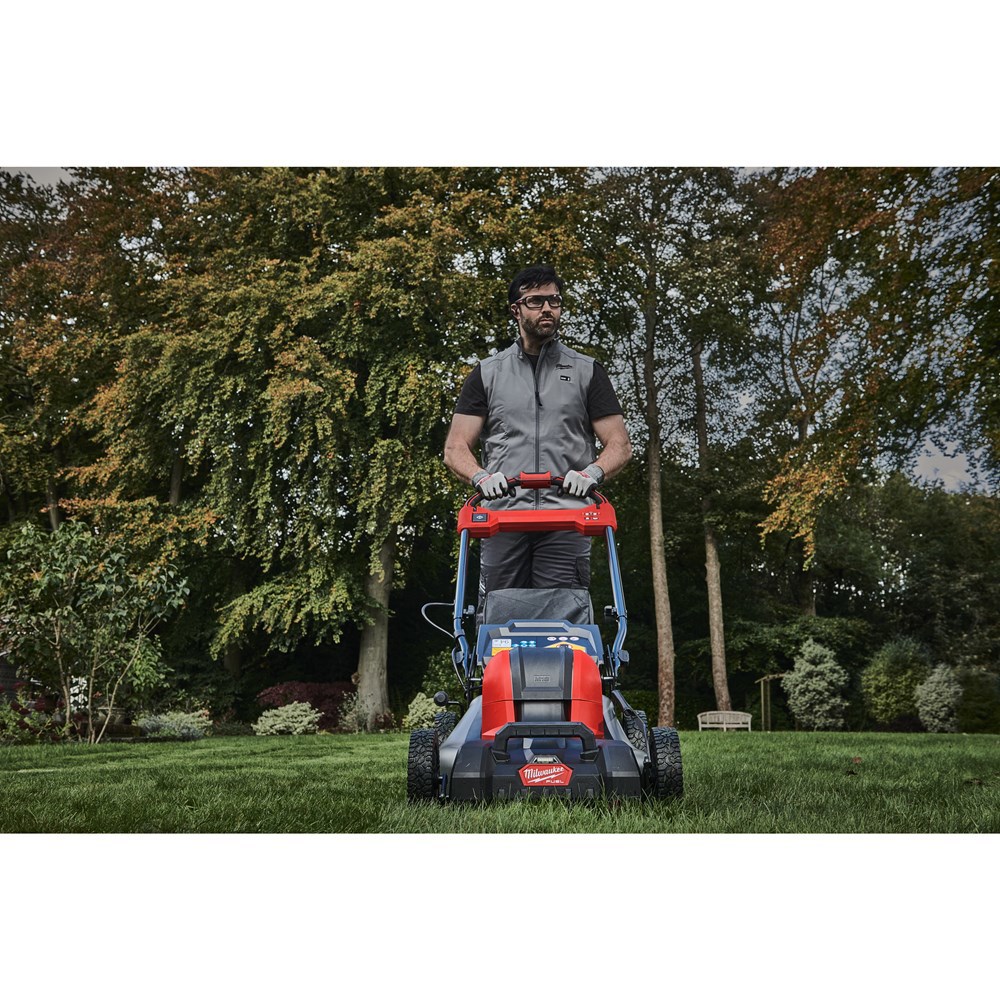 accu grasmaaier milwaukee 460mm-10