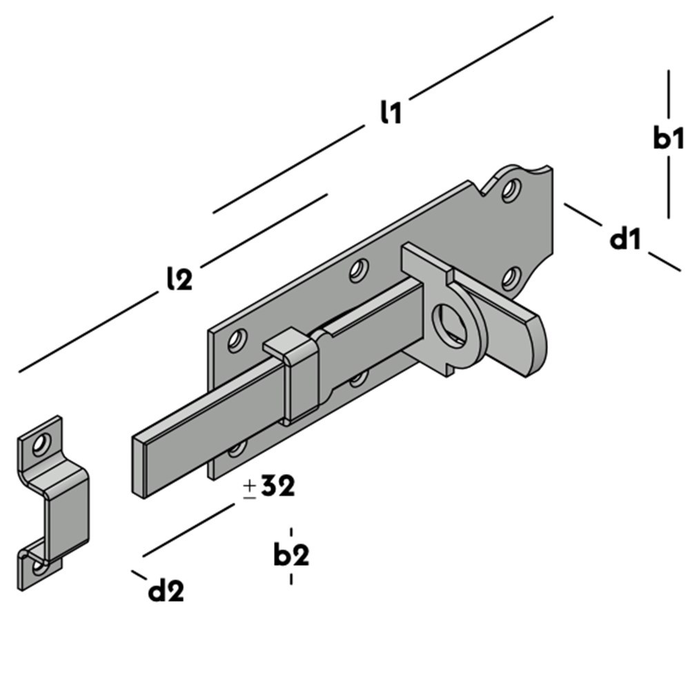 hangslotschuif vlak elvz-4