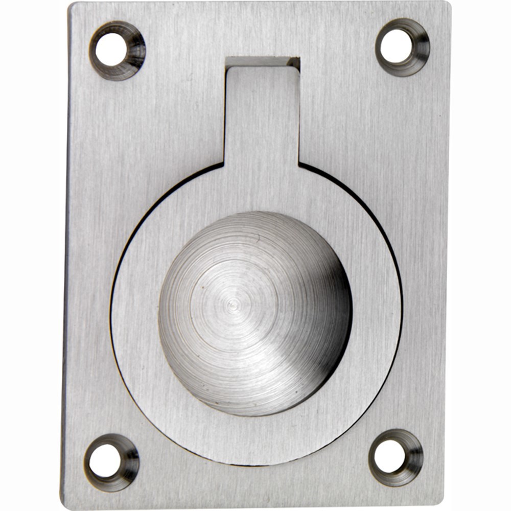 luikring messing mat nikkel gelakt