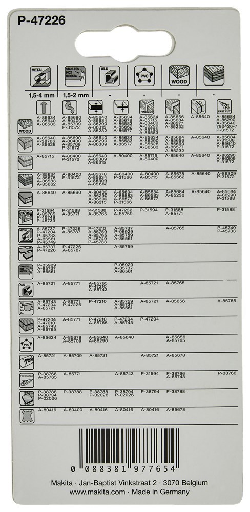 decoupeerzaagblad makita for bi-metal-4